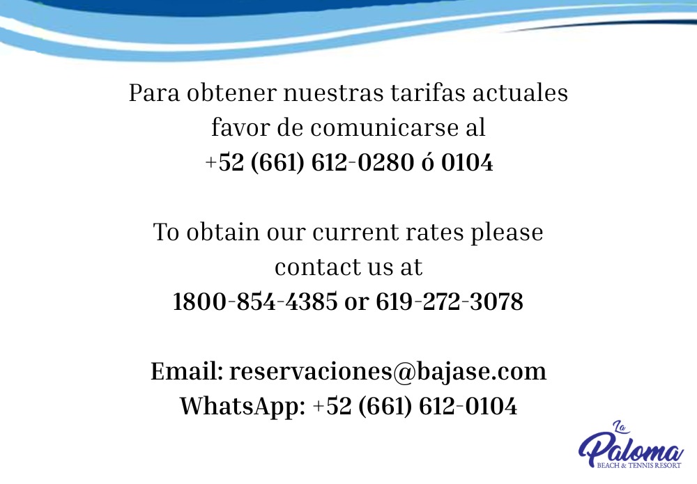 La Paloma, Resort map